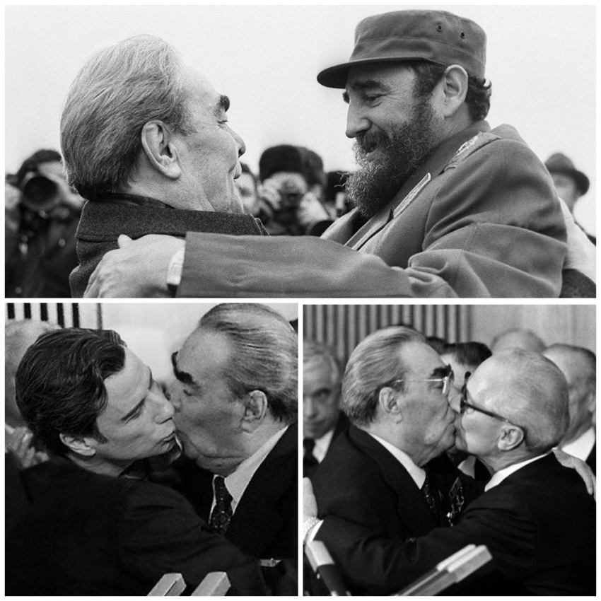 Леонид Брежнев: жизнь втроем, измены жене, поцелуи мужчин взасос и другие неприличные факты из жизни генсека