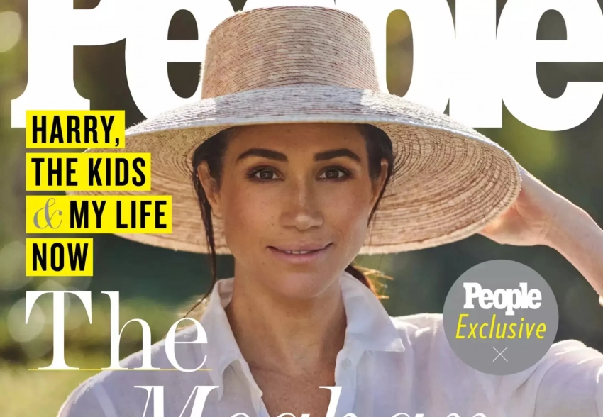 "Вижу искорку в его глазах". Меган Маркл снялась в новой фотосессии и рассказала о браке и детях