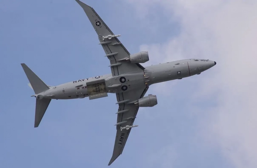 Над восточной частью Чёрного моря появился противолодочный самолёт-разведчик P-8А Poseidon ВМС США